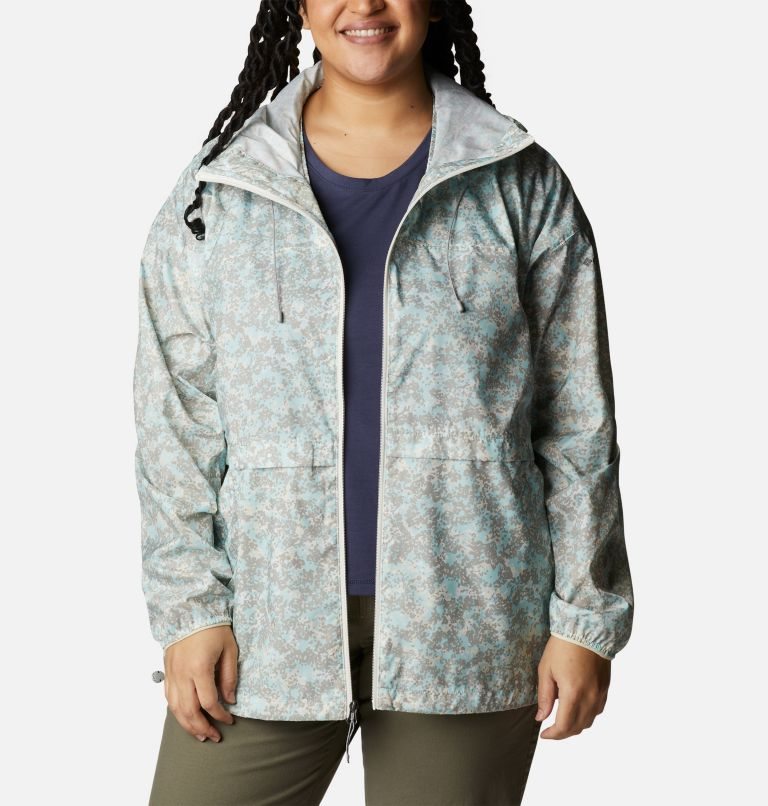 Jacheta Columbia Alpine Chill Windbreaker Dama Verzi | Plus Size UPSQ1Z98M